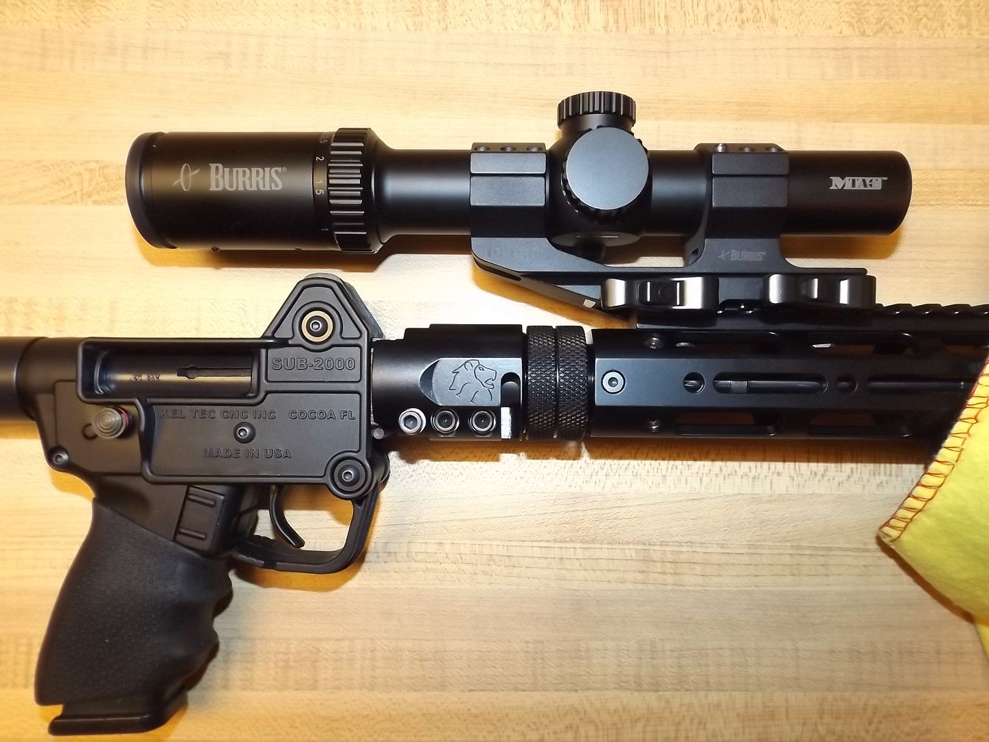Scope mount on Sub 2000 Community for KelTec Shooters